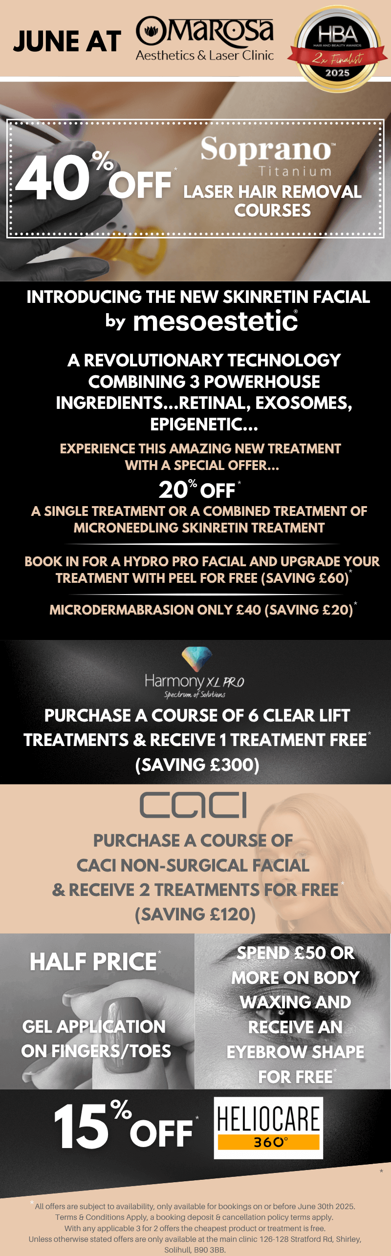 Beauty offers Solihull