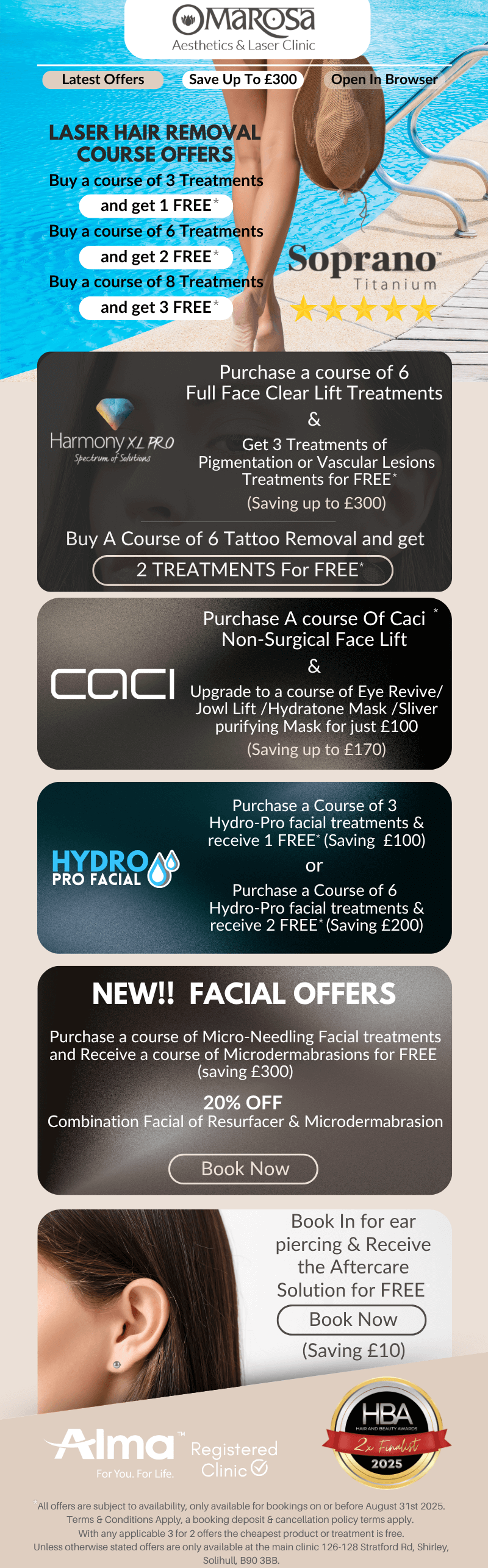 Beauty offers Solihull