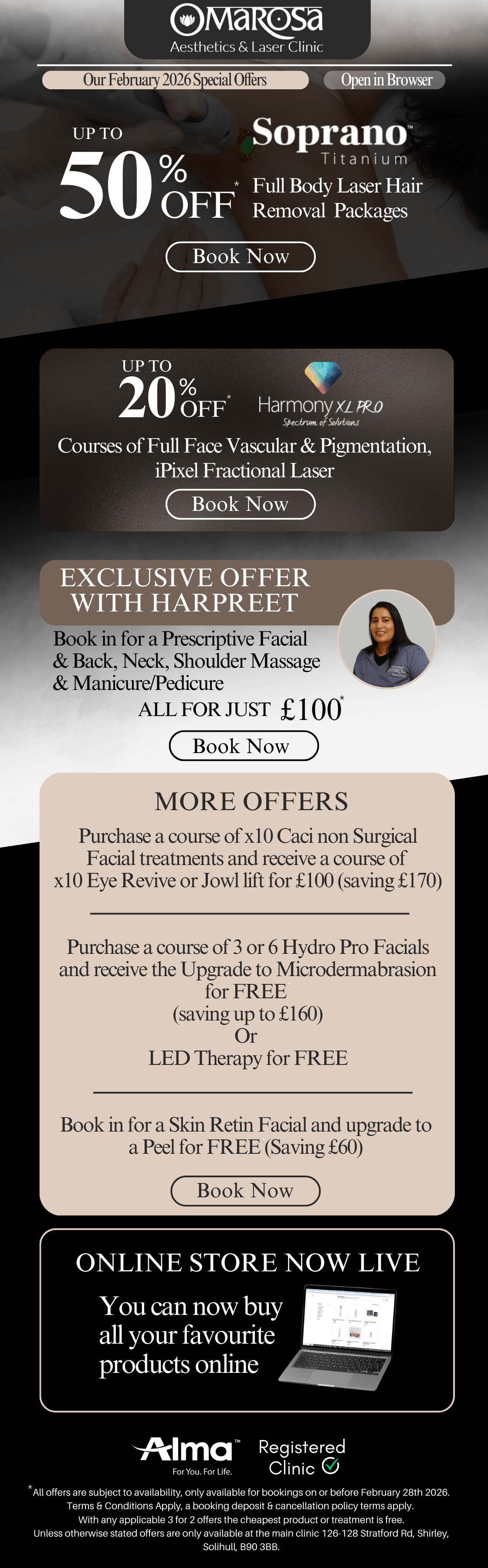 Beauty offers Solihull