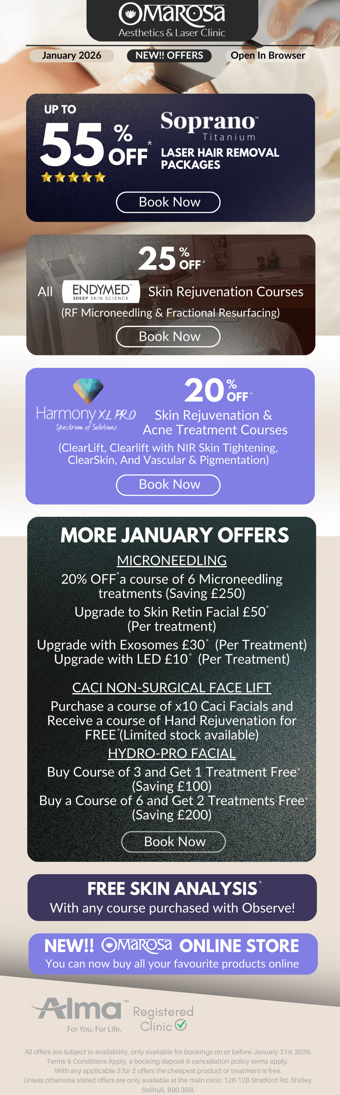 Beauty offers Solihull