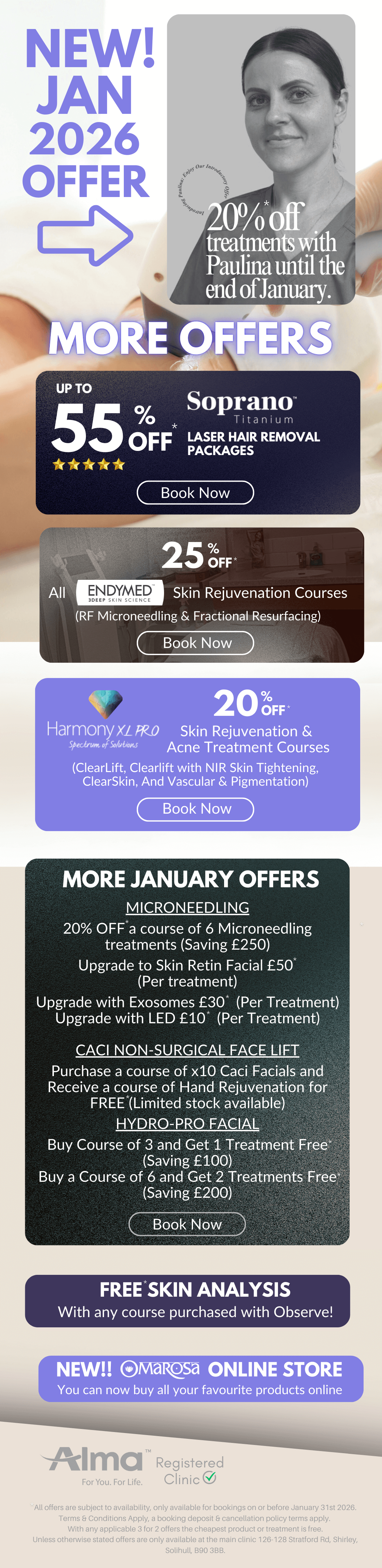 Beauty offers Solihull